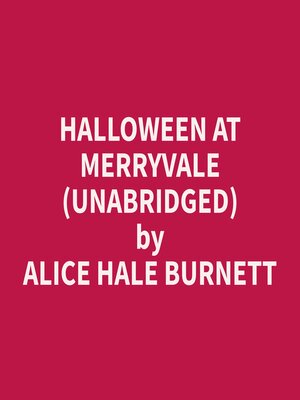 cover image of Halloween at Merryvale (Unabridged)